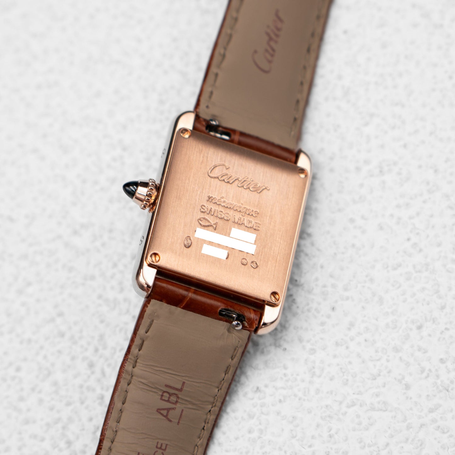 Cartier Tank Louis Small WGTA0010 18K Rose Gold Ladies Watch Box Papers - Watches