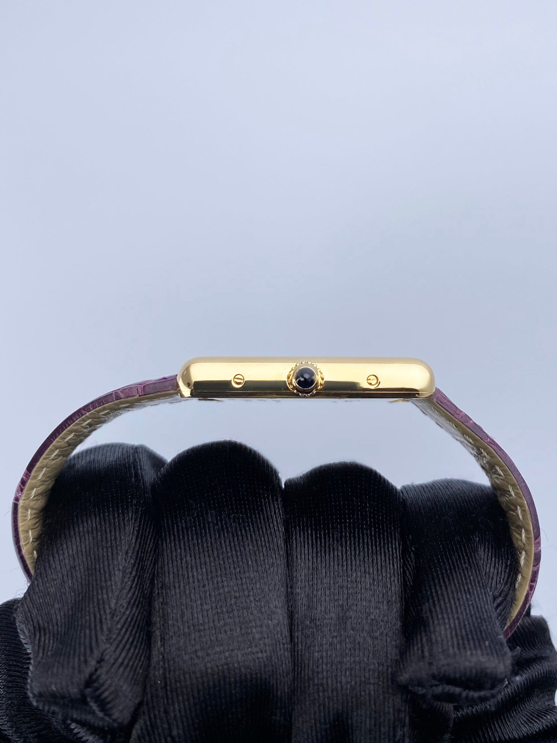 Cartier Tank Louis W1529756 18K Yellow Gold Mens Watch