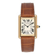 Cartier Tank Louis W1529756 18K Yellow Gold Mens Watch Box Papers - Wristwatch