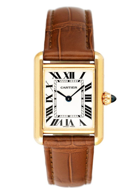 Cartier Tank Louis W1529856 18K Yellow Gold Ladies Watch - Watches