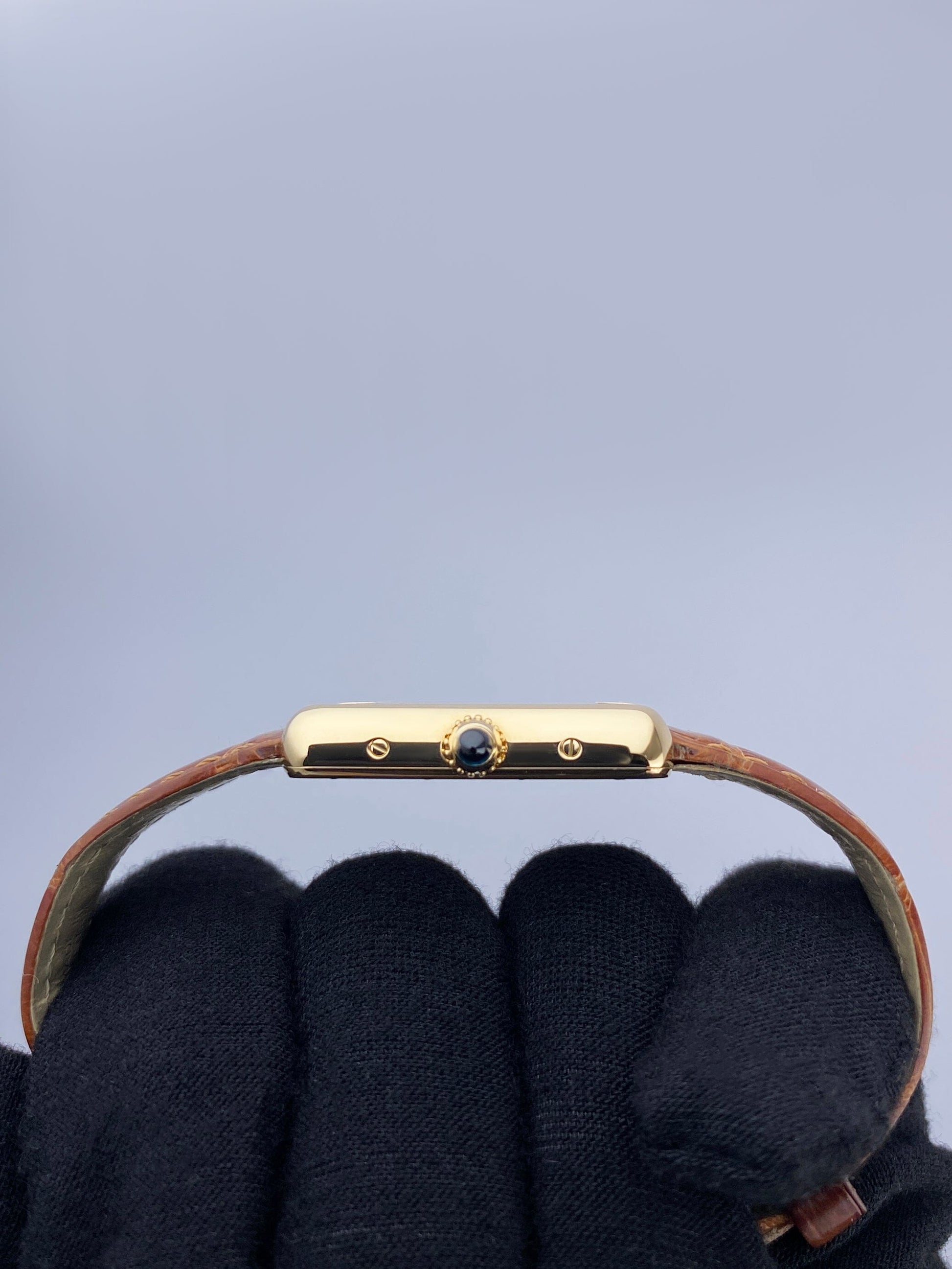 Cartier Tank Louis W1529856 18K Yellow Gold Ladies Watch - Watches