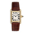 Cartier Tank Louis W1529856 18K Yellow Gold Ladies Watch Box Papers - Watches