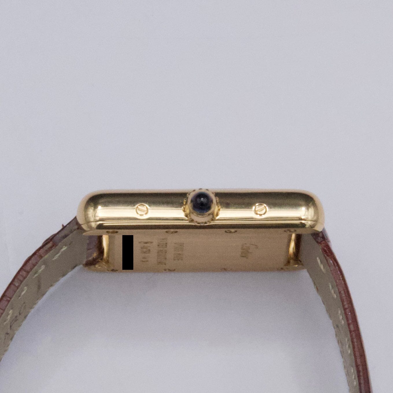 Cartier Tank Louis W1529856 18K Yellow Gold Ladies Watch Box Papers - Watches