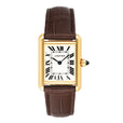 Cartier Tank Louis W1529856 18K Yellow Gold Ladies Watch Box Papers - Watches