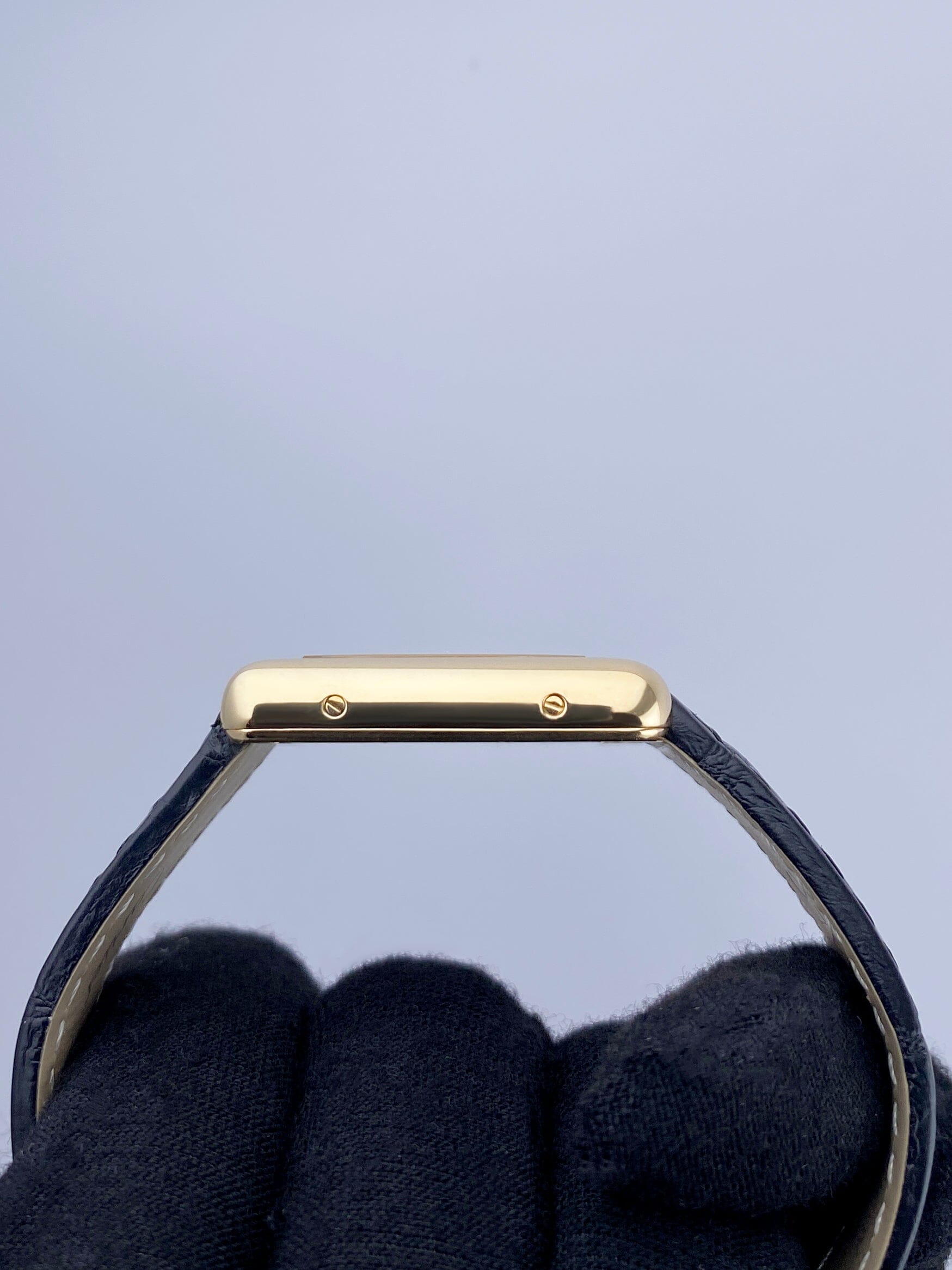 Cartier Tank Louis W1529856 18K Yellow Gold Ladies Watch Box Papers - Watches