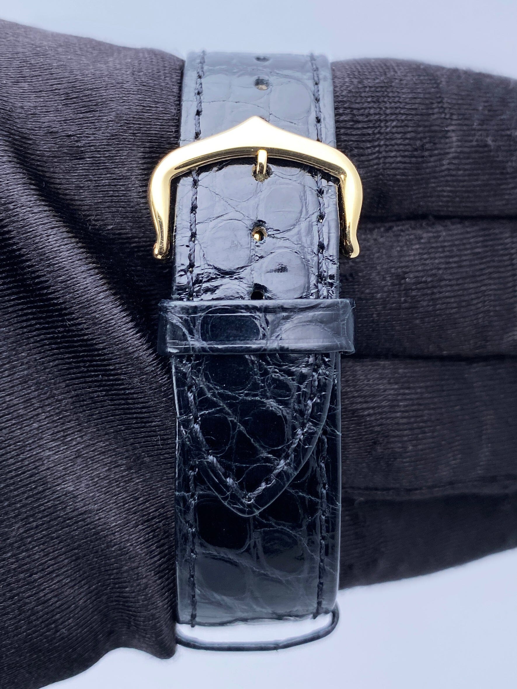 Cartier Tank Mecanique WA300551 Diamond Yellow Gold Ladies Watch