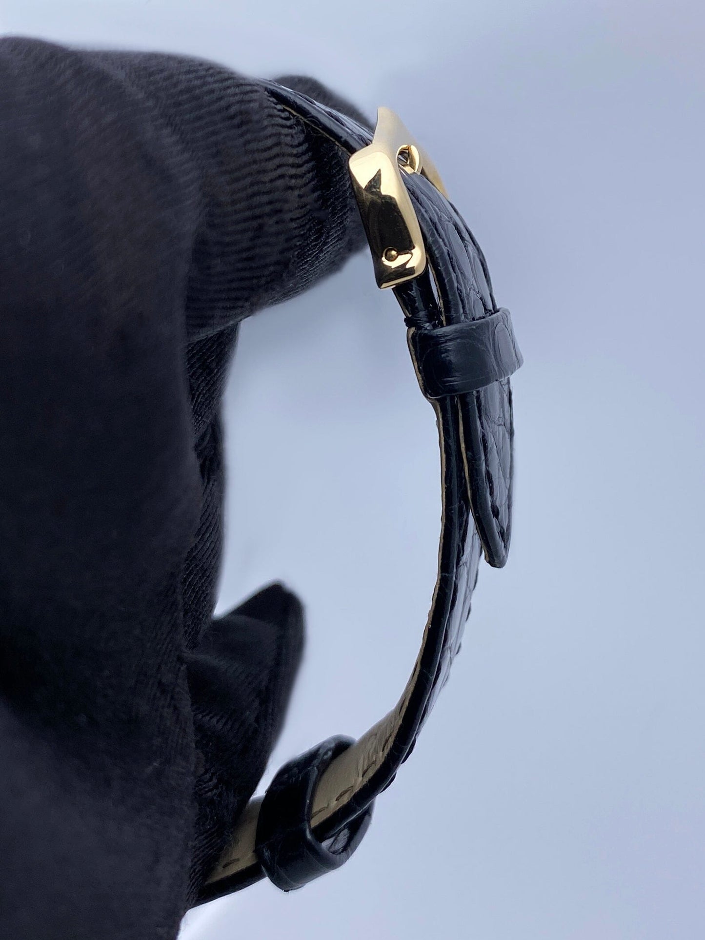 Cartier Tank Mecanique WA300551 Diamond Yellow Gold Ladies Watch