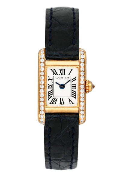 Cartier Tank Mini WB200751 Diamond Ladies Watch - Watches
