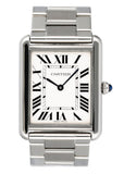 Cartier Tank Solo Large W5200014 Silver Dial Mens Watch - Watches