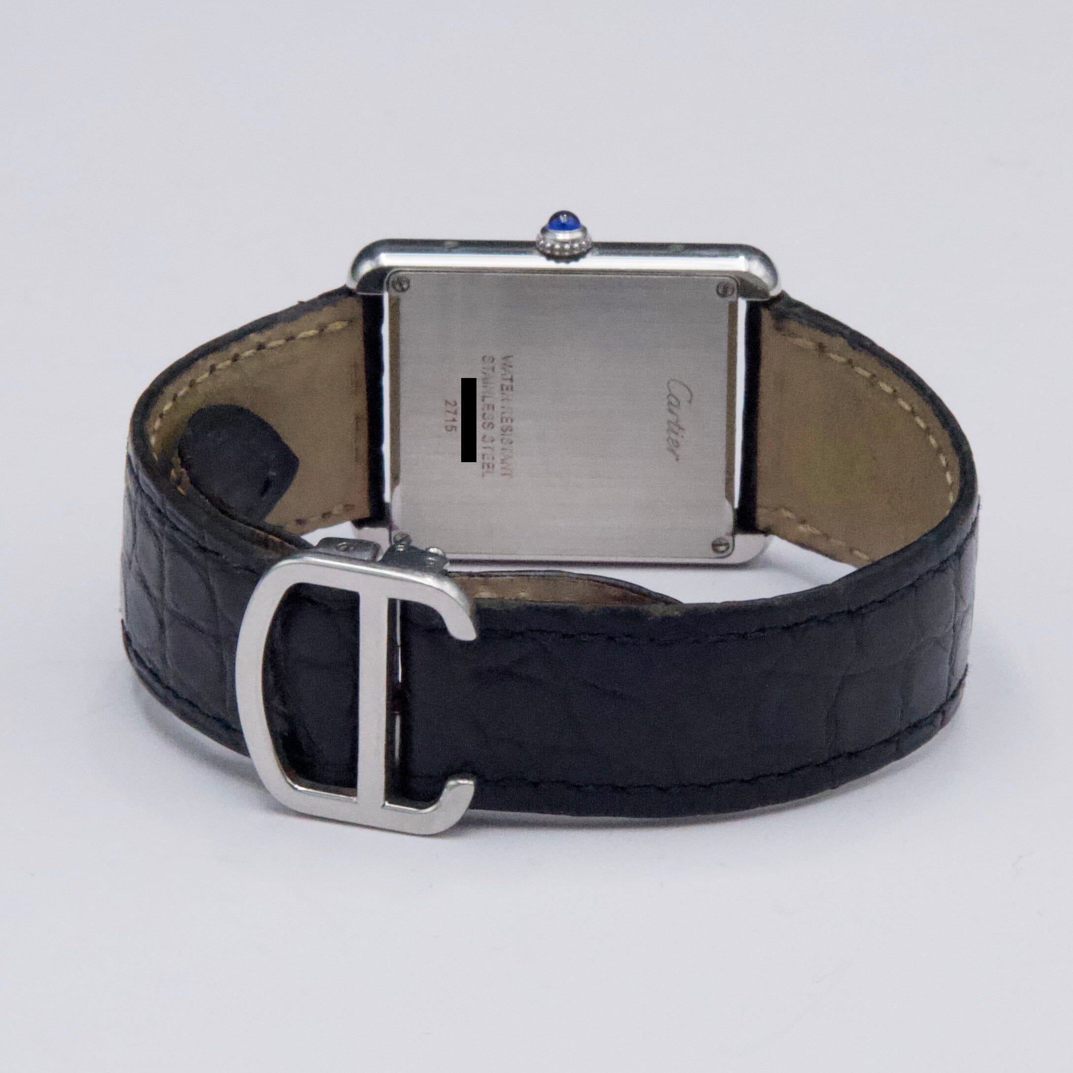 Cartier Tank Solo Large W1018355 Stainless Steel Mens Watch – Phigora
