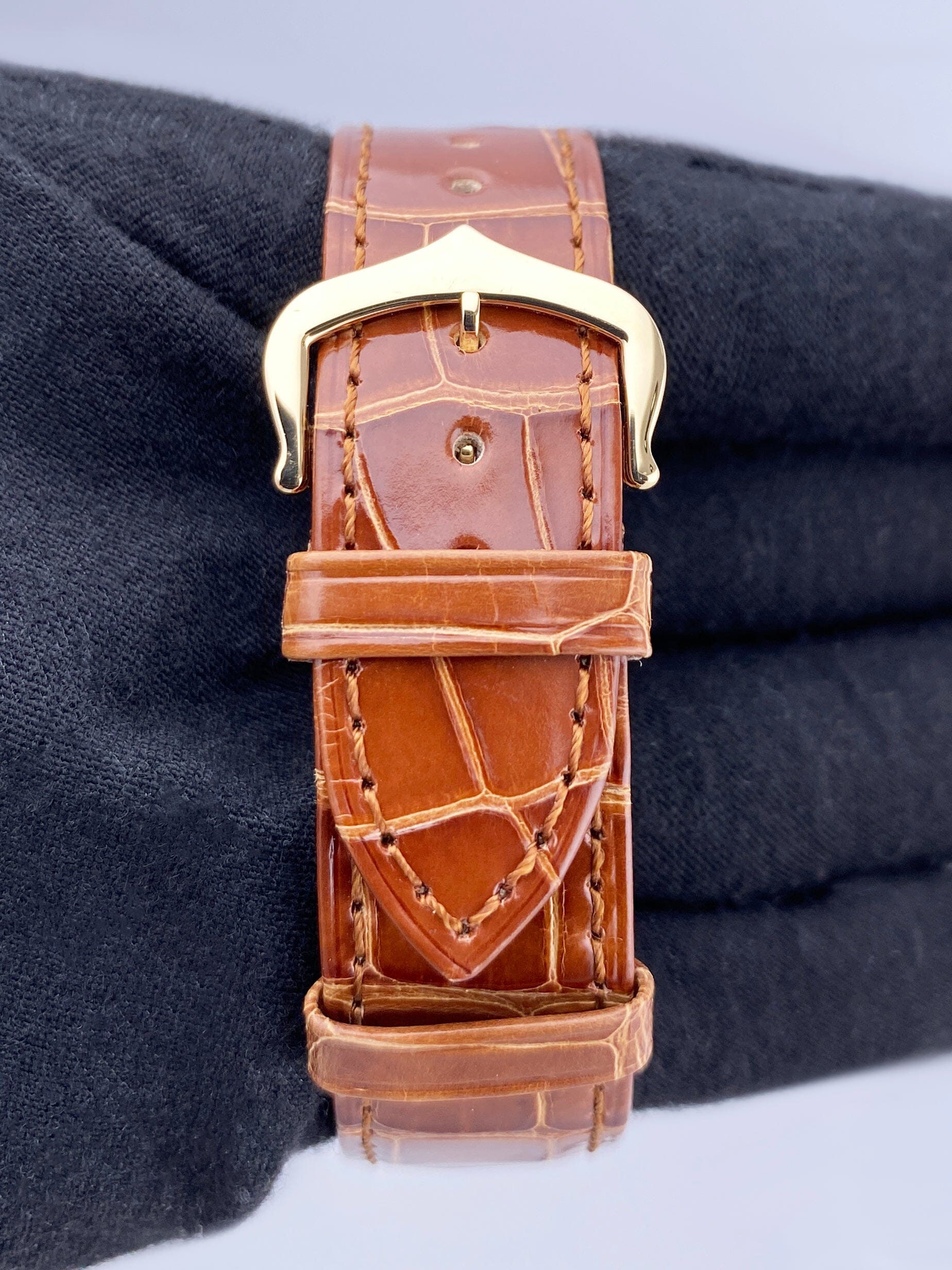 Cartier Tank Solo W5200002 18K Yellow Gold Ladies Watch - Watches