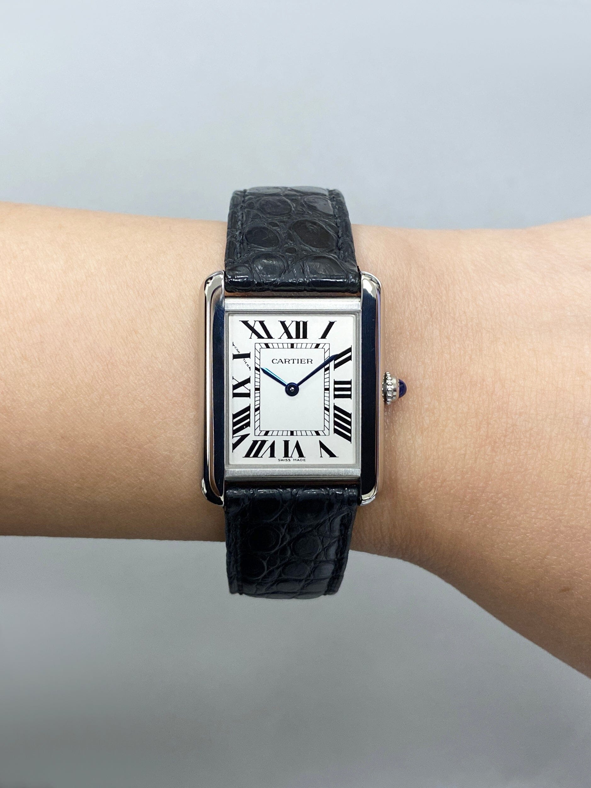 Cartier Tank Solo W5200005 Silver Dial Ladies Watch – Phigora - Main Image