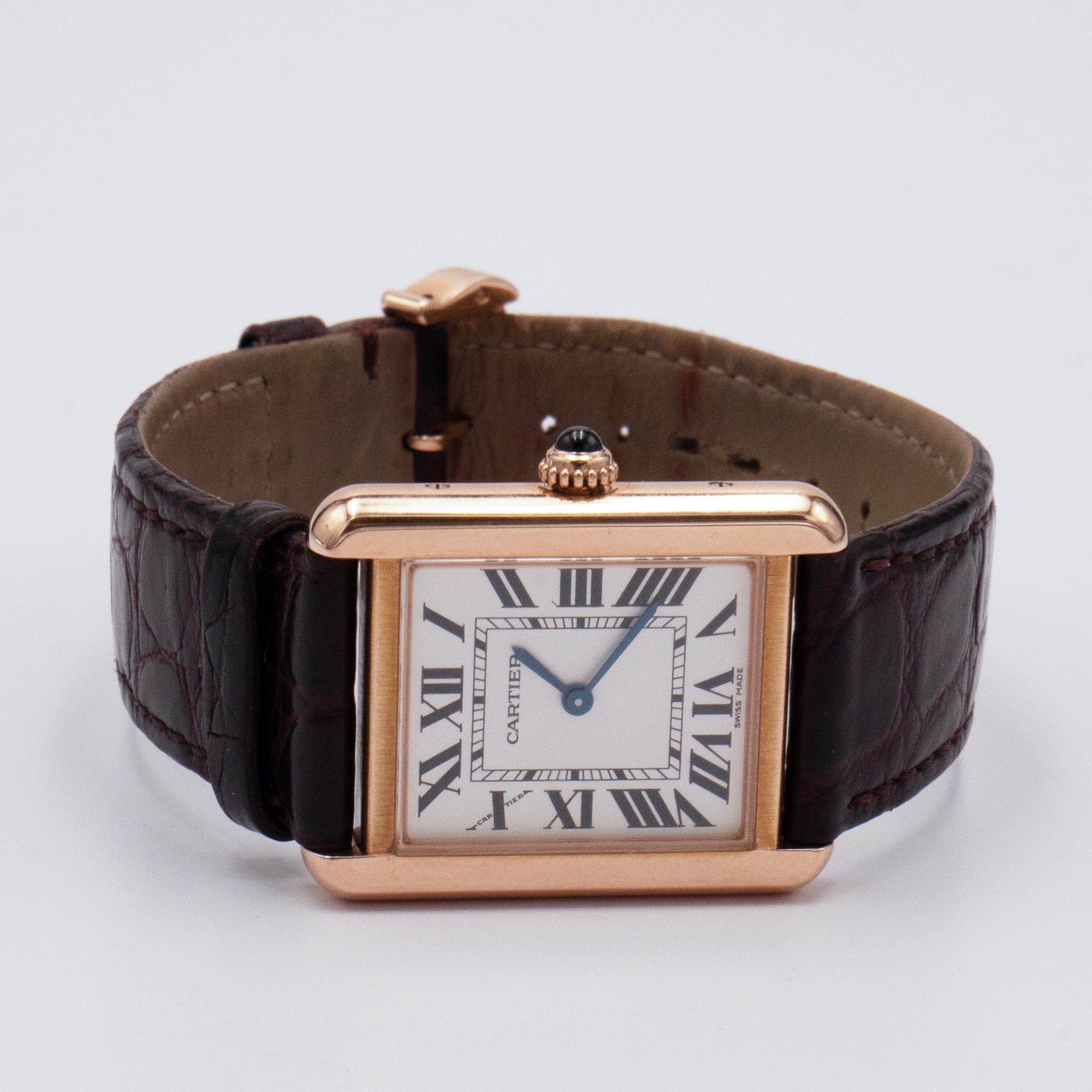 Cartier Tank Solo W5200024 18K Rose Gold Ladies Watch – Phigora