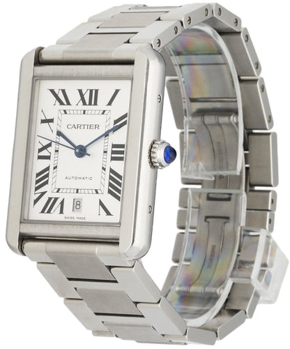Cartier Tank Solo W5200028 XL Men’s Watch Box & Papers - Wristwatch