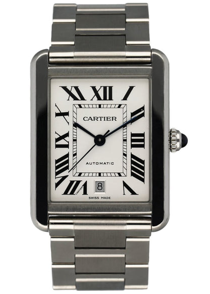 Cartier Tank Solo W5200028 XL Men’s Watch Box & Papers - Wristwatch