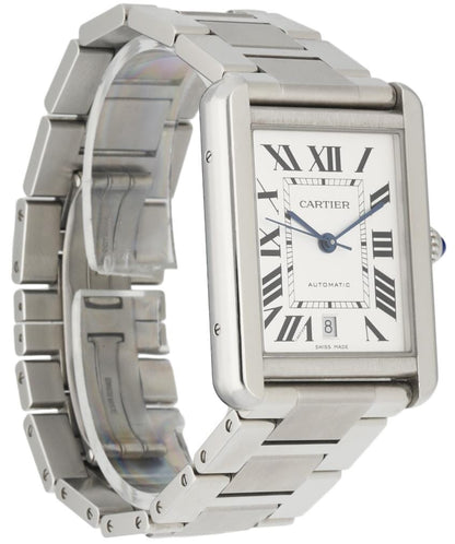 Cartier Tank Solo W5200028 XL Men’s Watch Box & Papers - Wristwatch