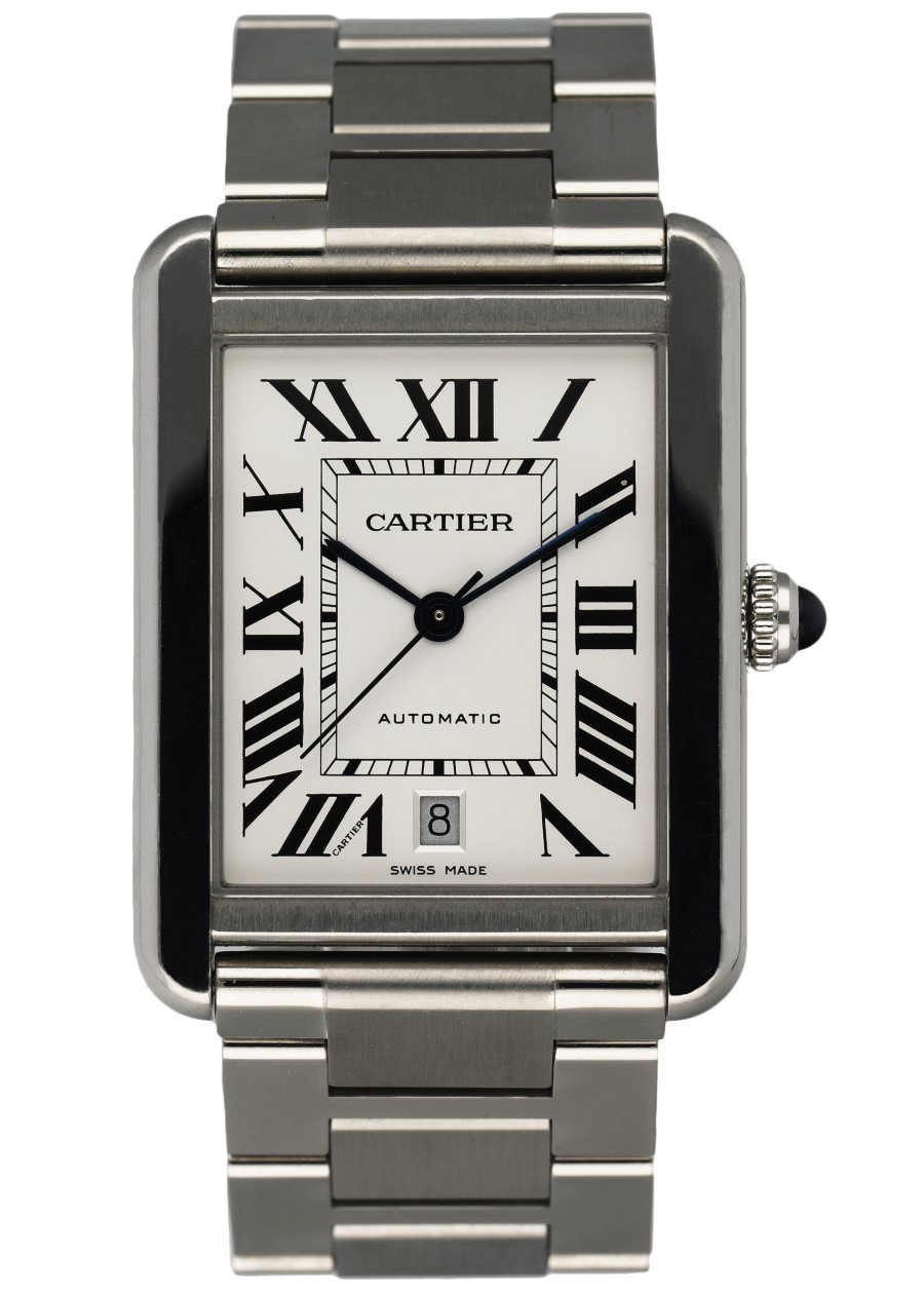 Cartier Tank Solo W5200028 XL Men’s Watch Box & Papers - Wristwatch