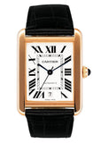 Cartier Tank Solo XL W5200026 18K Rose Gold Mens Watch - Virtual