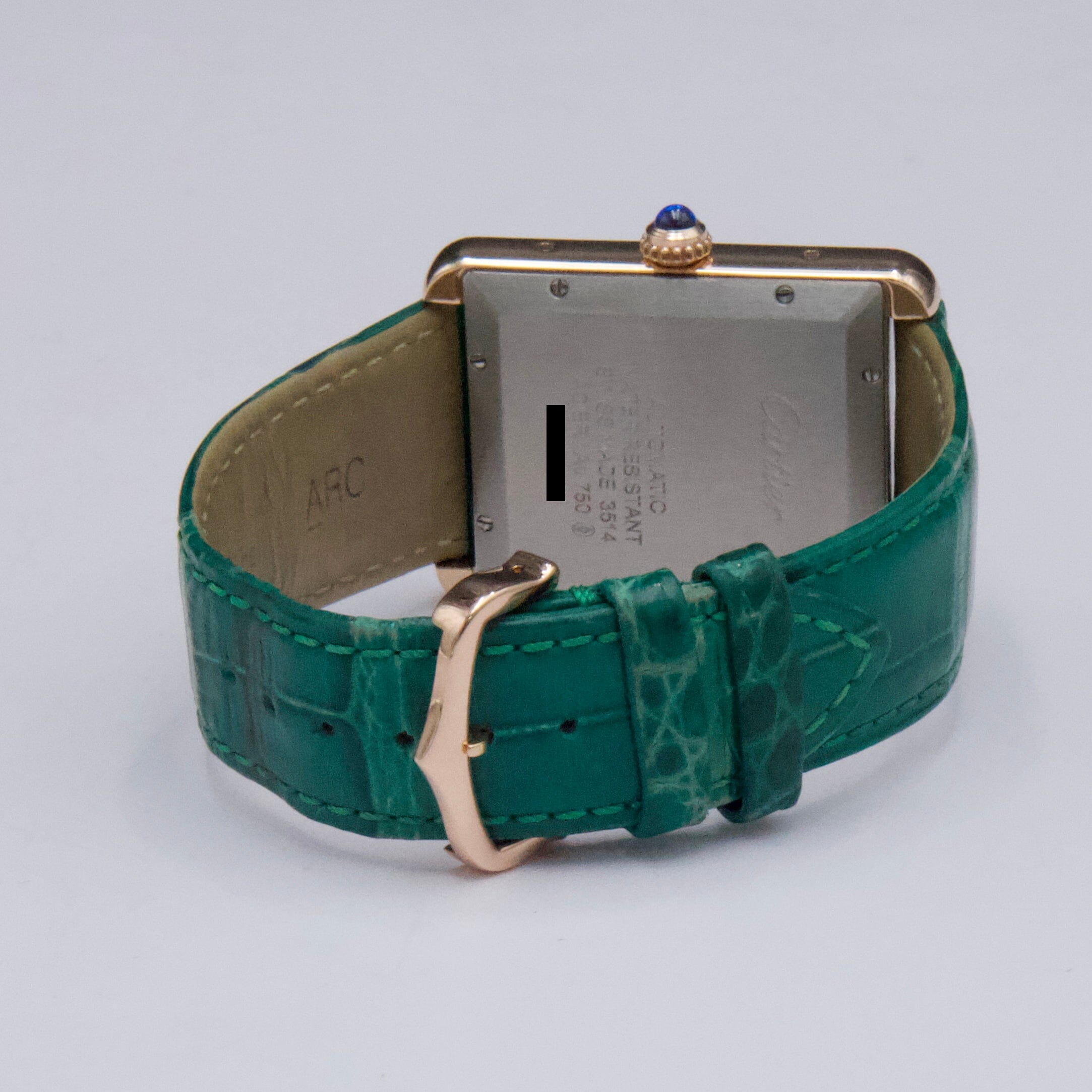Cartier Tank Solo XL W5200026 18K Rose Gold Mens Watch Box – Phigora