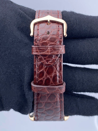Cartier Tank Solo XL W5200026 18K Rose Gold Mens Watch Box Papers - Watches