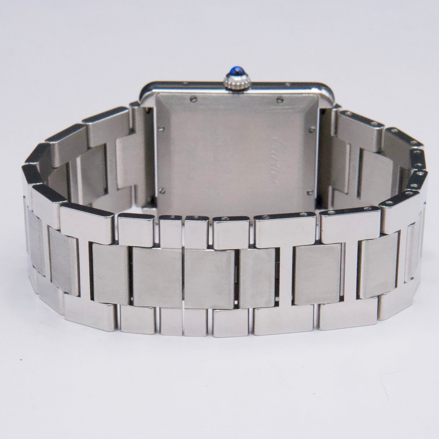 Cartier Tank Solo XL W5200028 Stainless Steel Mens Watch Box Papers - Wristwatch
