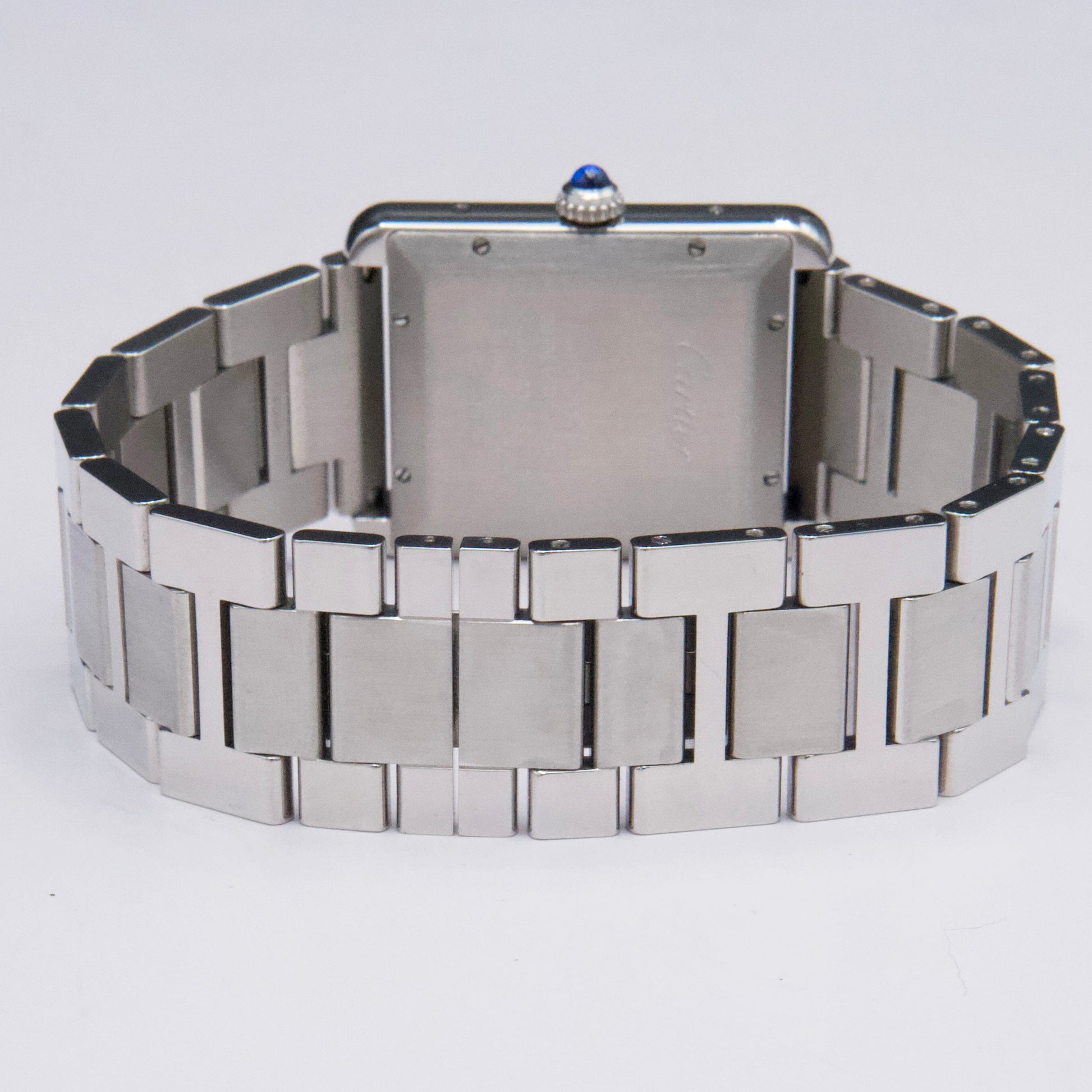 Cartier Tank Solo XL W5200028 Stainless Steel Mens Watch Box Papers - Wristwatch