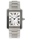 Cartier Tank Solo XL W5200028 Stainless Steel Mens Watch Box Papers - Watches