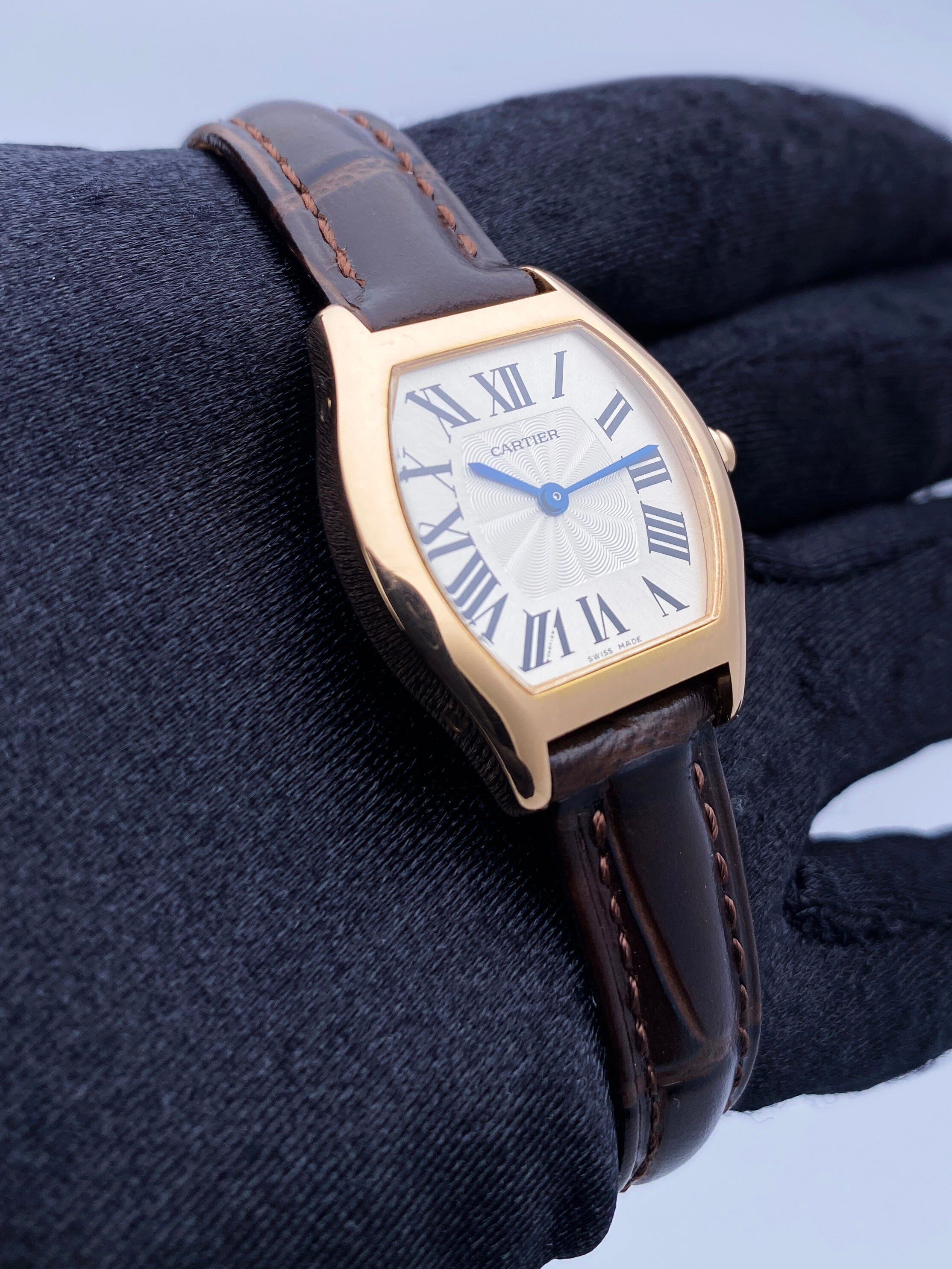 Cartier Tortue W1556360 18K Rose Gold Ladies Watch | Phigora