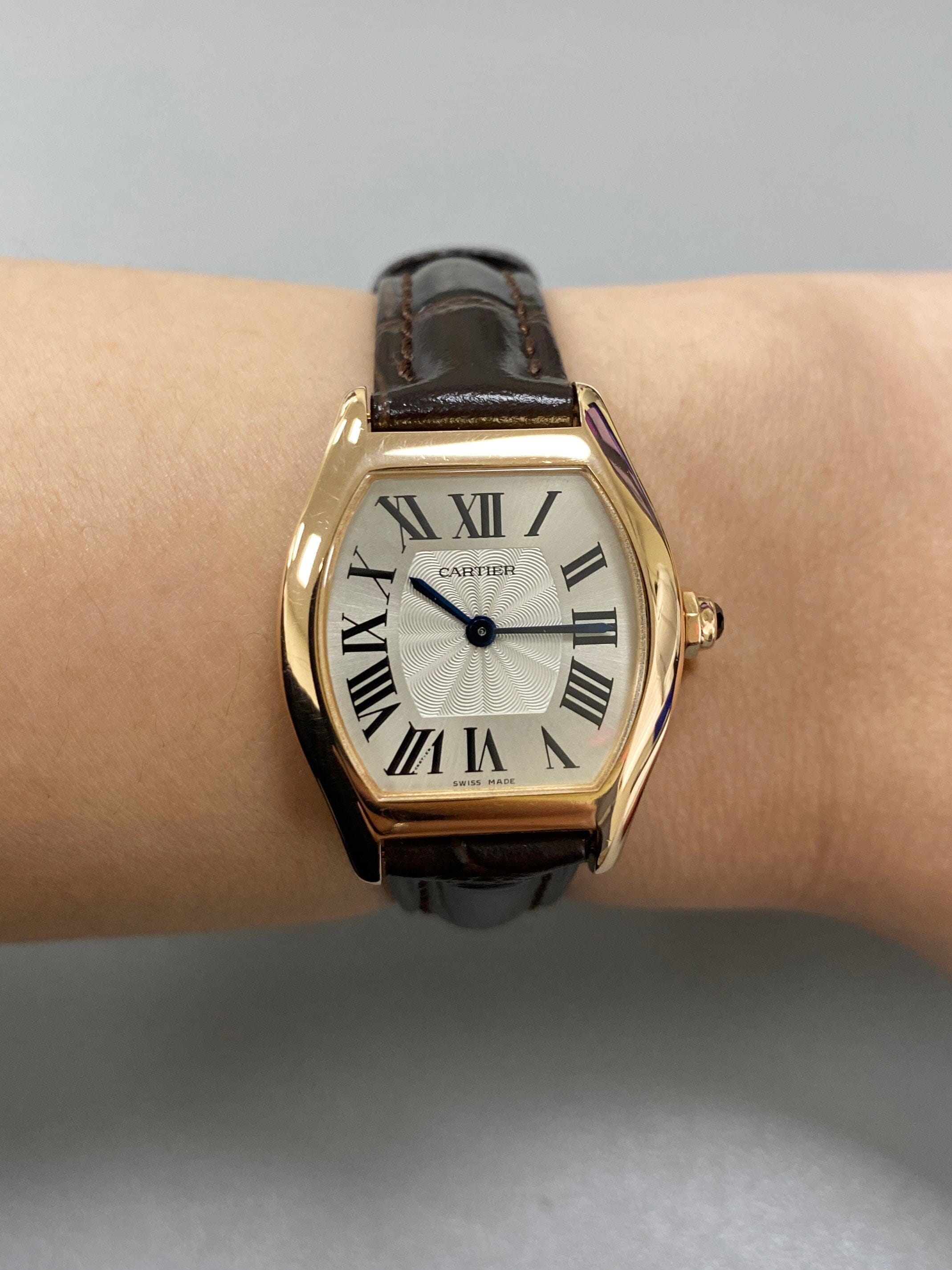 Cartier Tortue W1556360 18K Rose Gold Ladies Watch | Phigora