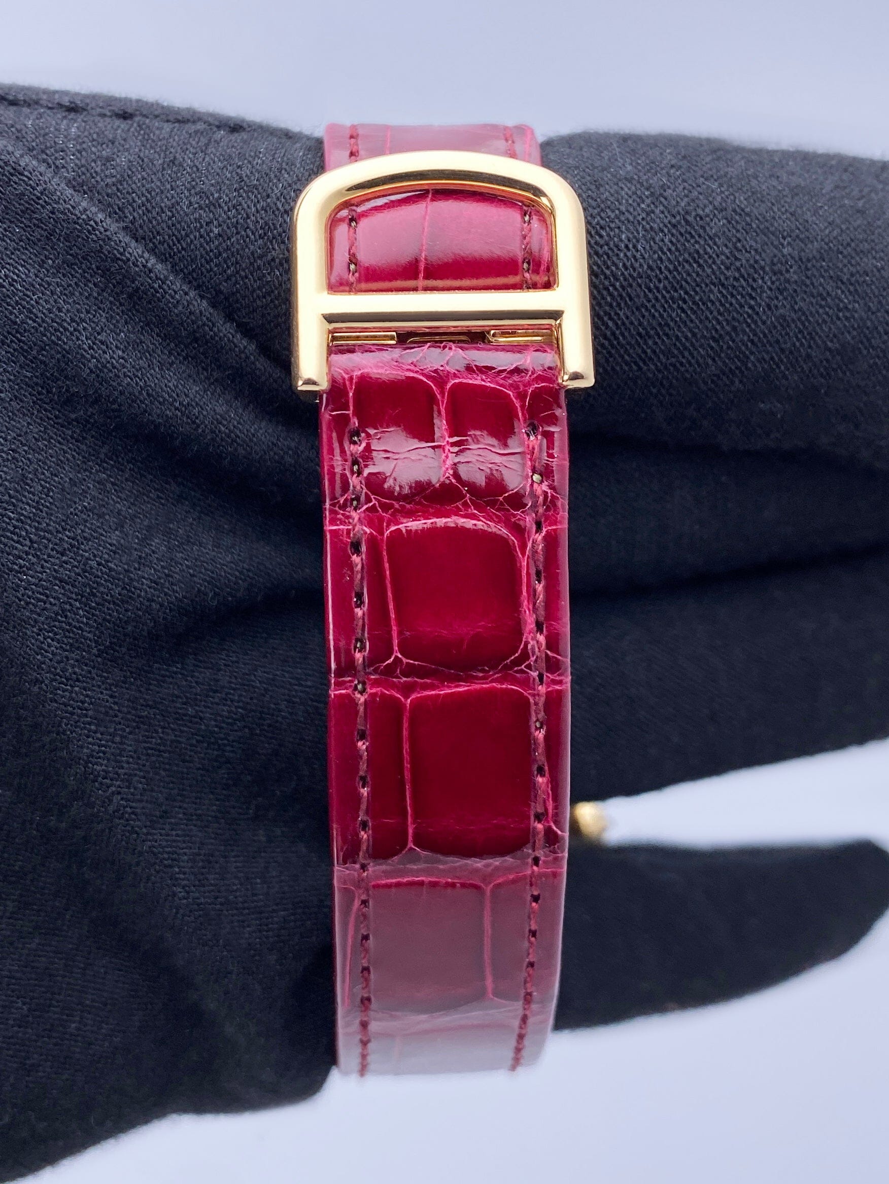 Cartier Tortue WA505031 Diamond 18K Rose Gold Ladies Watch - Watches
