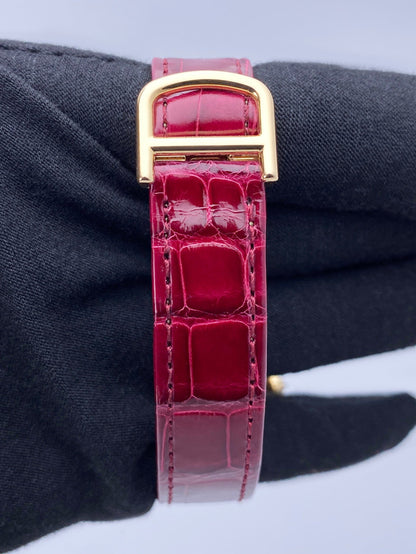 Cartier Tortue WA505031 Diamond 18K Rose Gold Ladies Watch - Watches