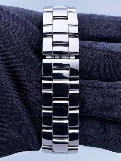Chanel J12 Diamond Bezel Ceramic Mens Watch - Wristwatch