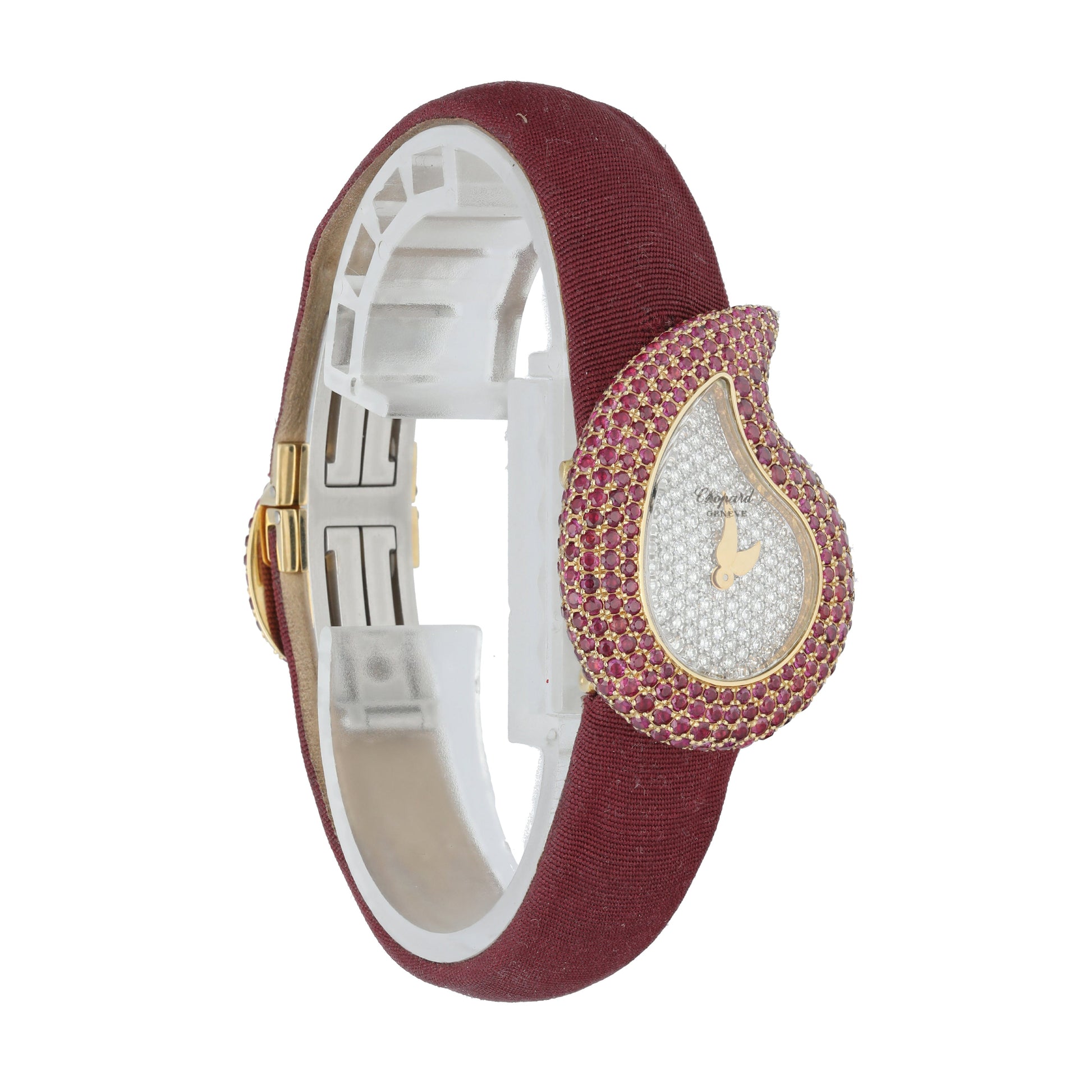 CH03052006CON - Chopard Rubys Diamonds Dial 18k Yellow Gold Ladies Watch_4.jpg