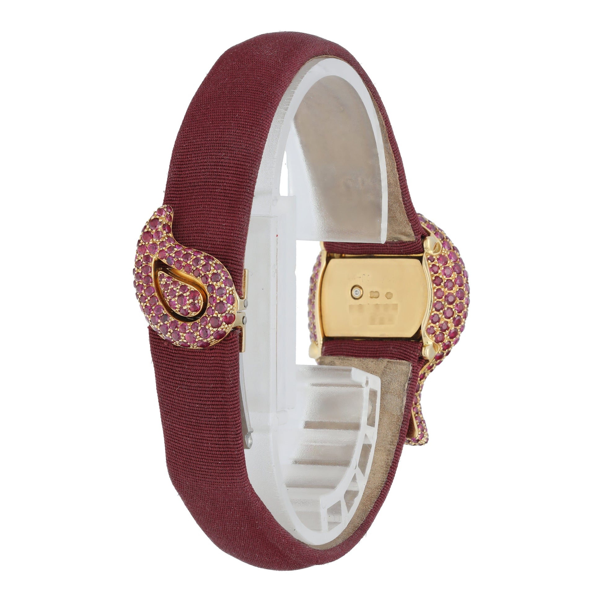 CH03052006CON - Chopard Rubys Diamonds Dial 18k Yellow Gold Ladies Watch_5.jpg