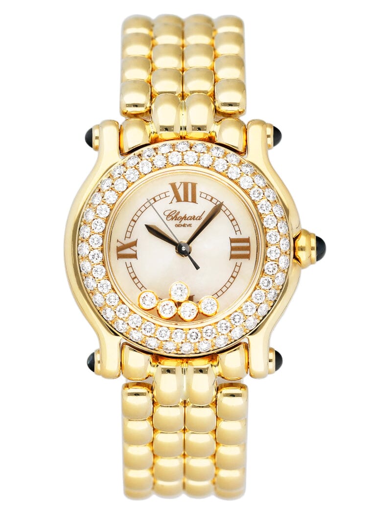 Chopard Happy Sport 27/6151-23 Diamond MOP Ladies Watch - Watches