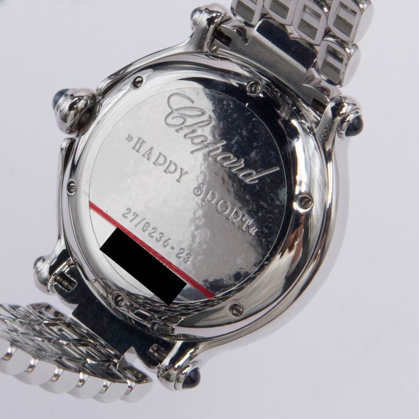 Chopard Happy Sport 27/8236-23 MOP Dial Diamond Ladies Watch - Watches