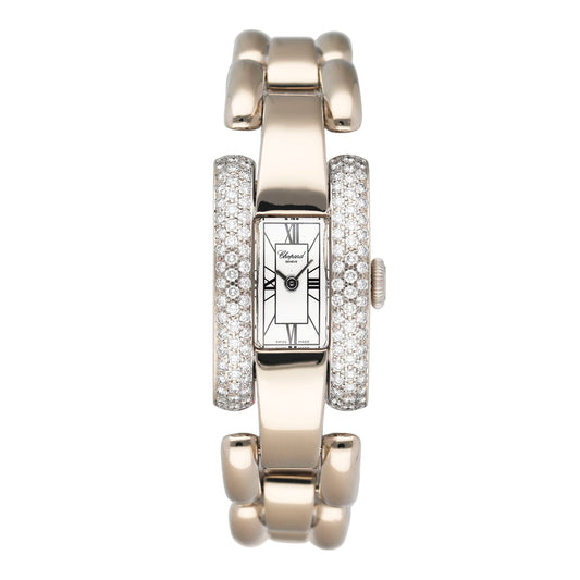 Chopard La Strada 433 1 White Dial Ladies Watch