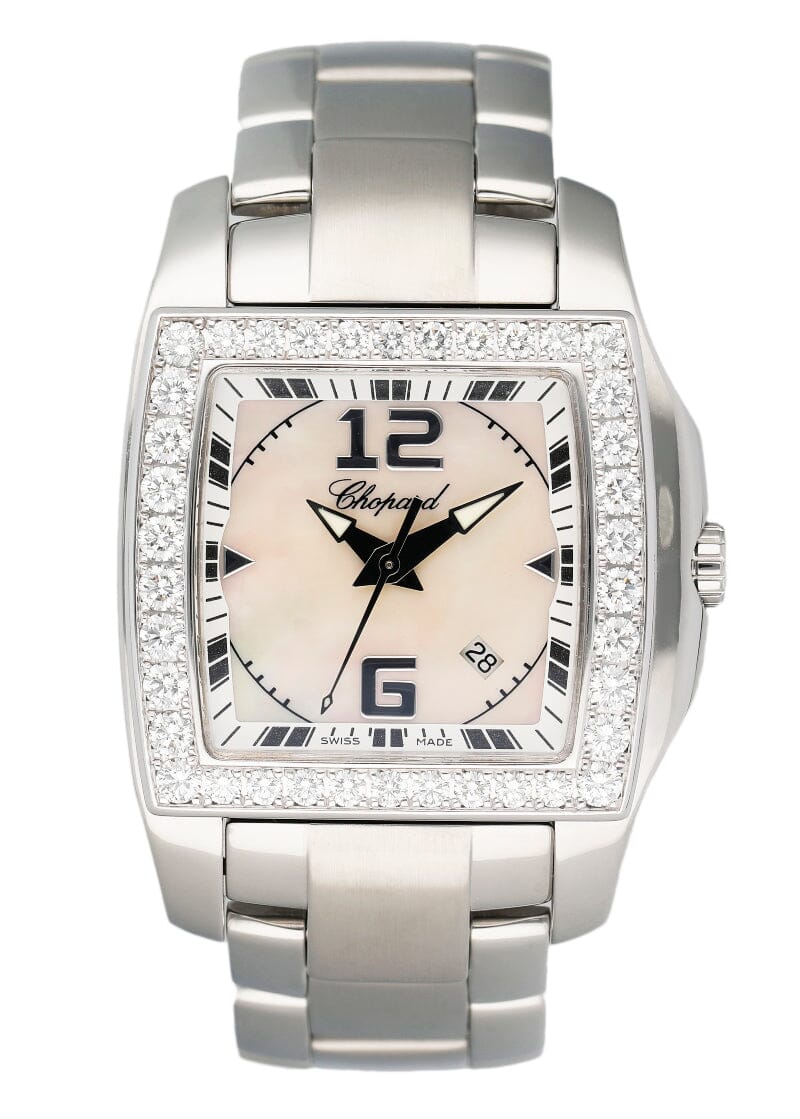 Chopard Two O Ten 8464 MOP Dial Diamond Steel Watch - Watches