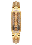 Corum Golden Bridge 13102H32 Diamond Yellow Gold Ladies Watch - Watches