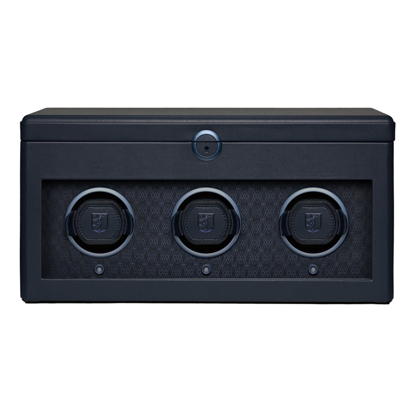 Earth Triple Watch Winder - Midnight Blue