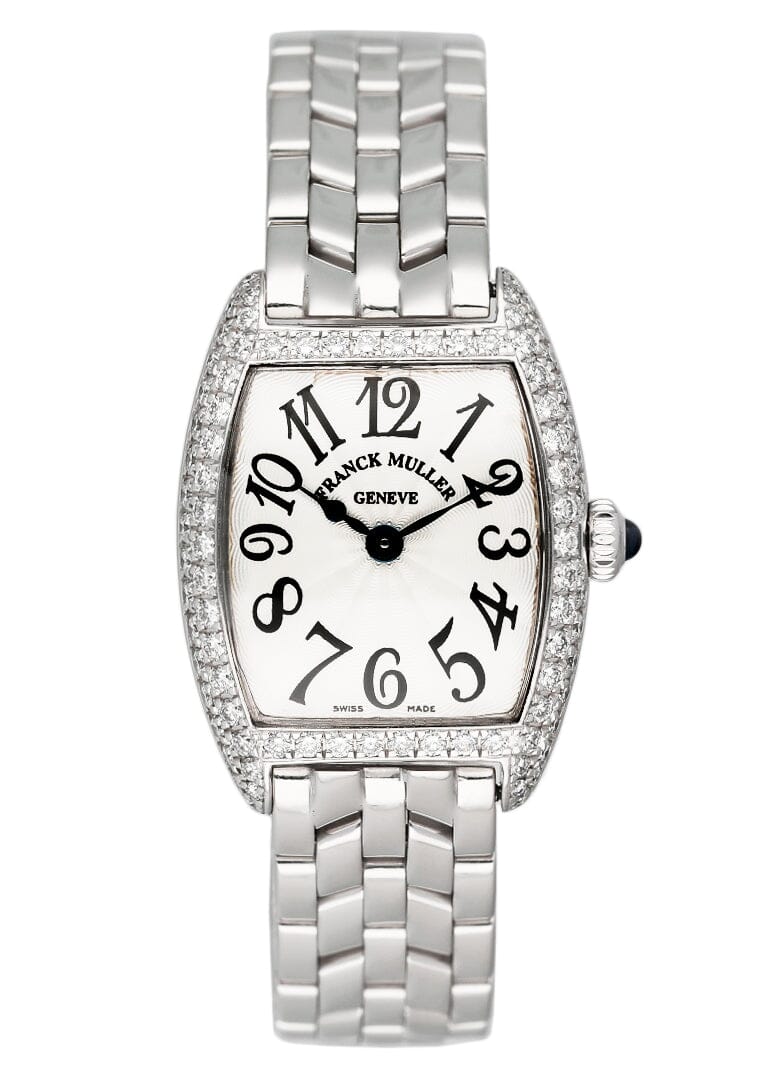 Franck Muller Cintree Curvex 2251 QZ D Diamond Ladies Watch Box Papers - Watches