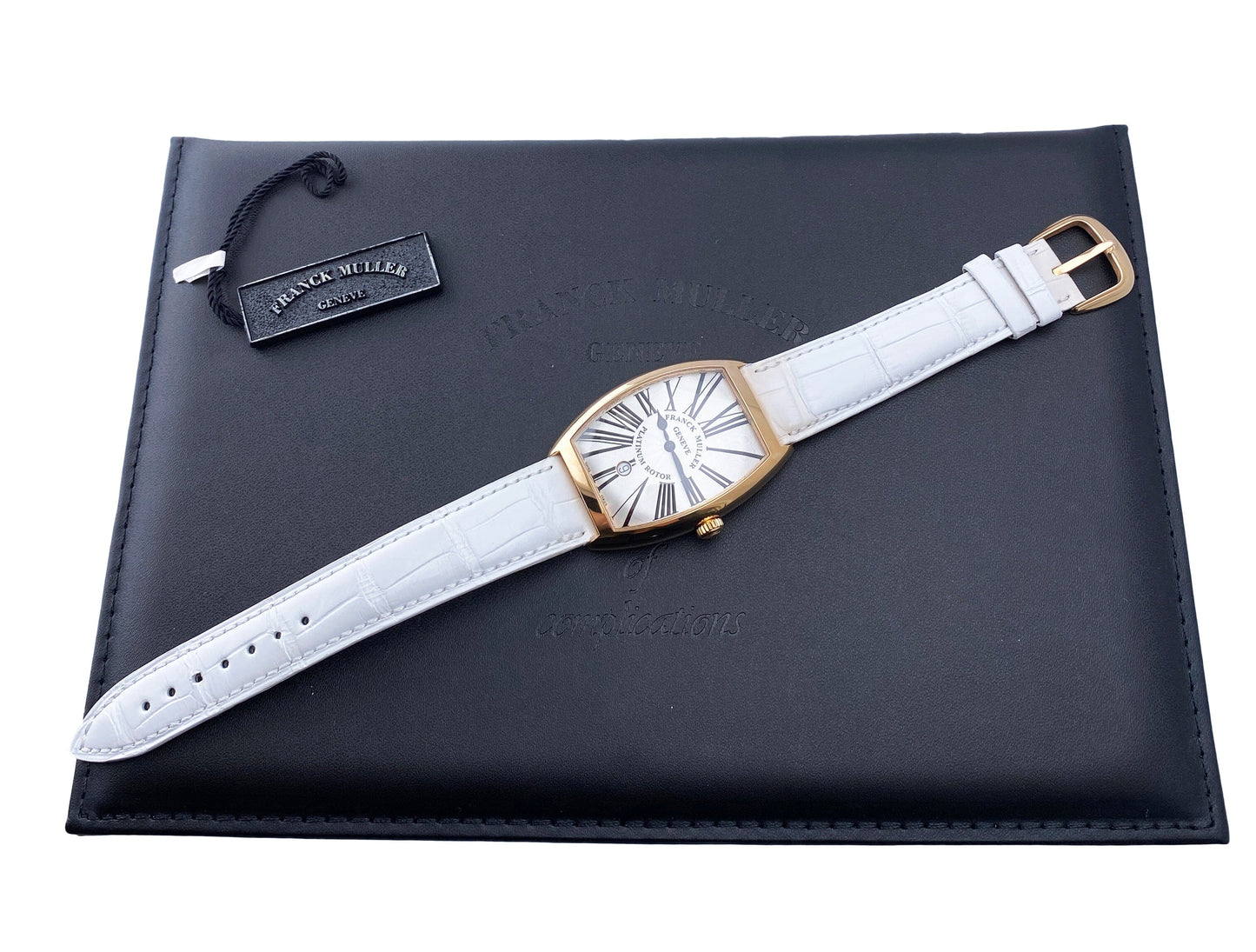 Franck Muller Cintree Curvex 6850 B SC DT RA Mens Watch With Papers - Watches