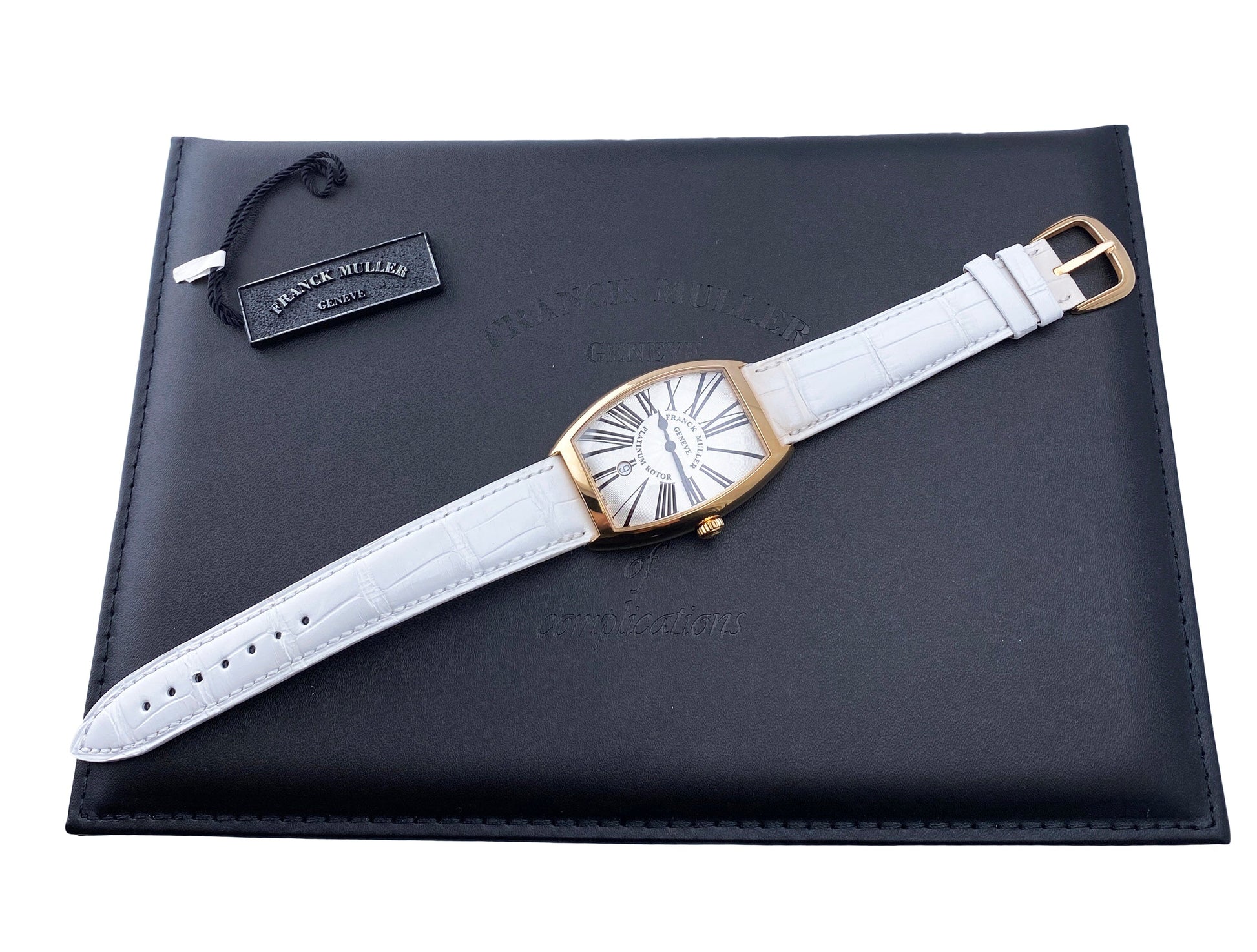 Franck Muller Cintree Curvex 6850 B SC DT RA Mens Watch With Papers - Watches