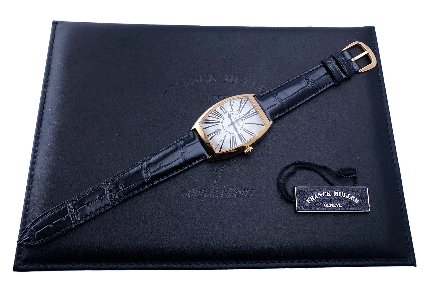 Franck Muller Cintree Curvex 6850 B SC DT RA Mens Watch - Watches