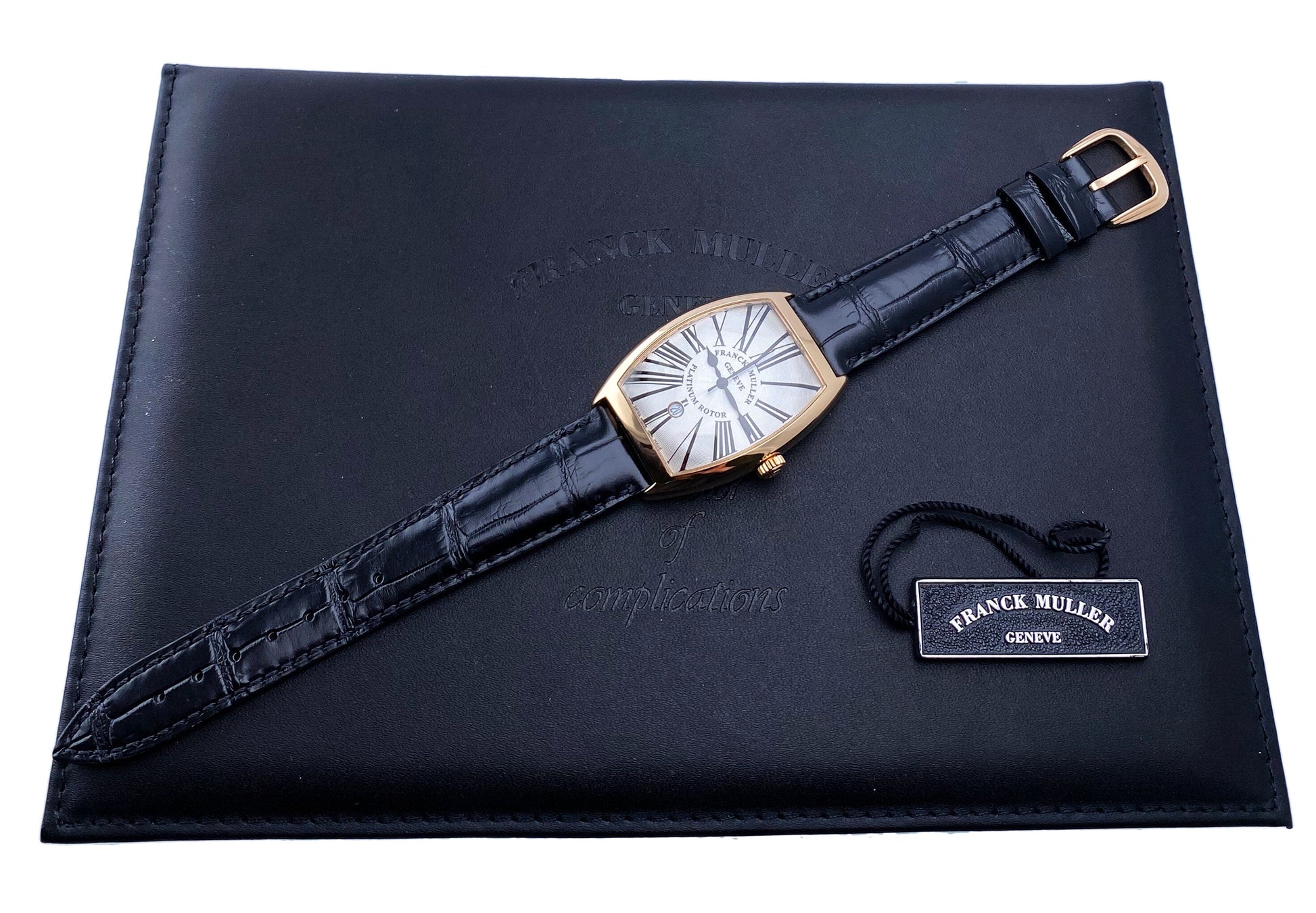 Franck Muller Cintree Curvex 6850 B SC DT RA Mens Watch - Watches