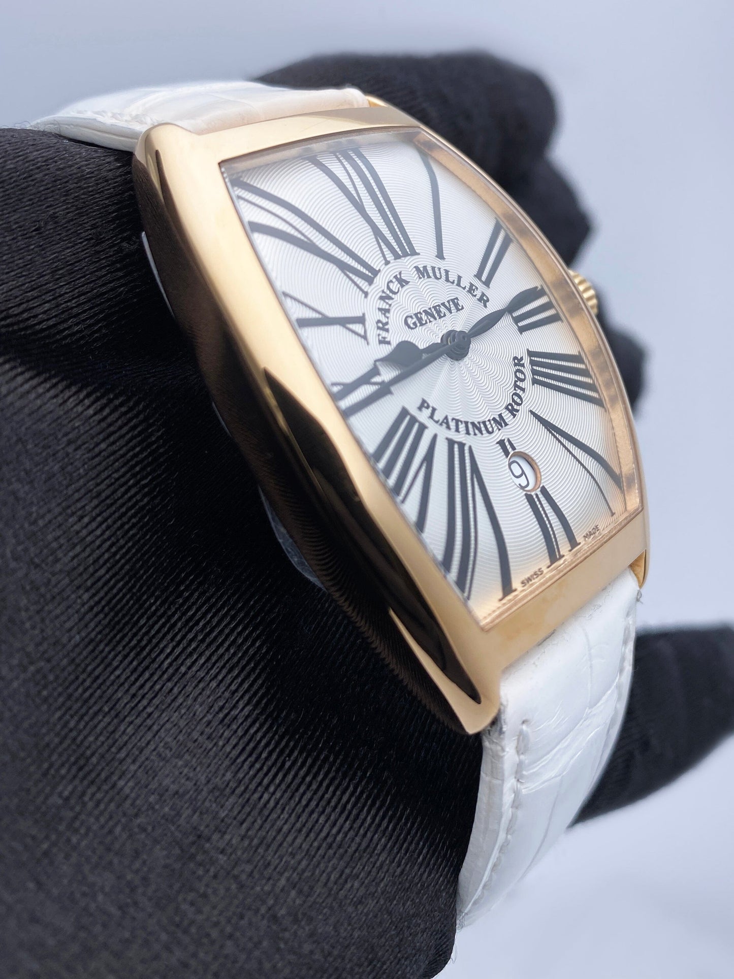 Franck Muller Cintree Curvex 6850 B SC DT RA Mens Watch With Papers - Watches