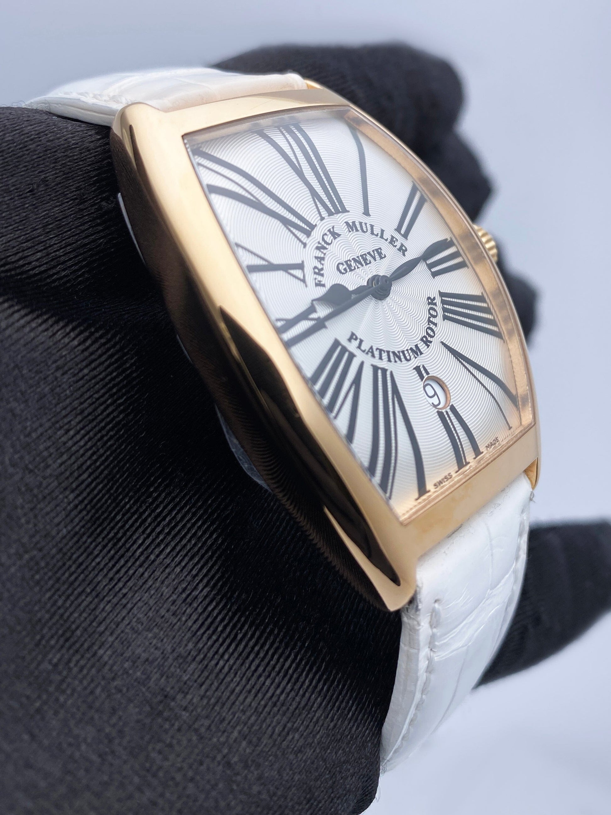 Franck Muller Cintree Curvex 6850 B SC DT RA Mens Watch With Papers - Watches