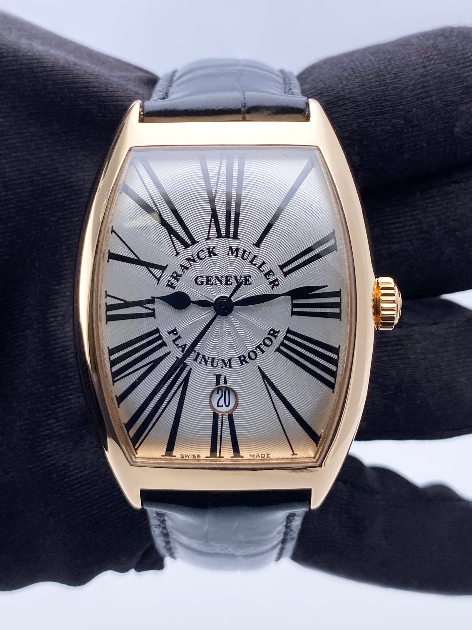 Franck Muller Cintree Curvex 6850 B SC DT RA Mens Watch – Phigora