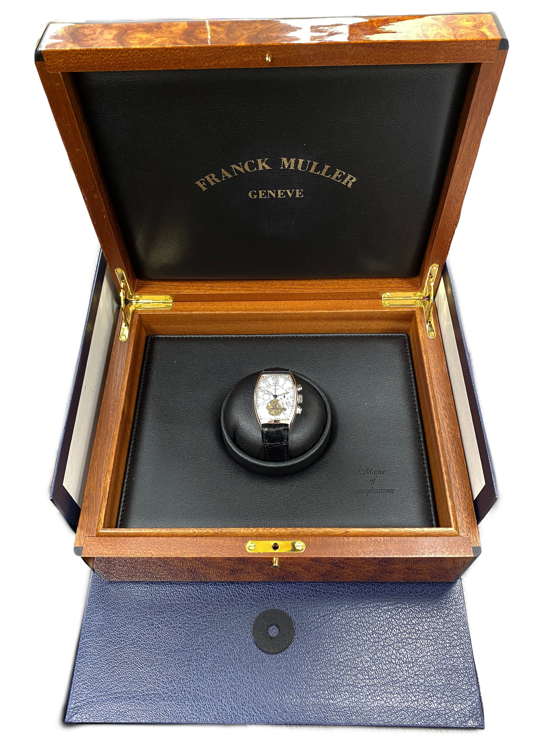 Franck Muller Cintree Curvex 7850CCT Chronograph Tourbillon Mens Watch - Watches