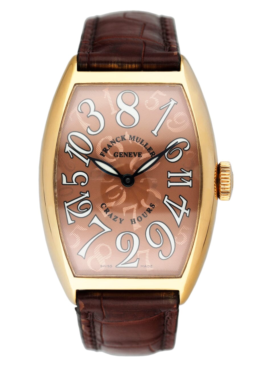 Franck Muller Crazy Hours Color 5850 CH Chocolate Dial Mens Watch - Watches